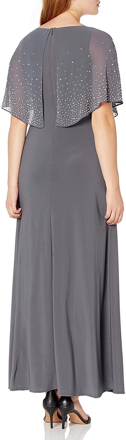 Alex Evenings Long Mother of the Bride Dress 81351534 - The Dress Outlet