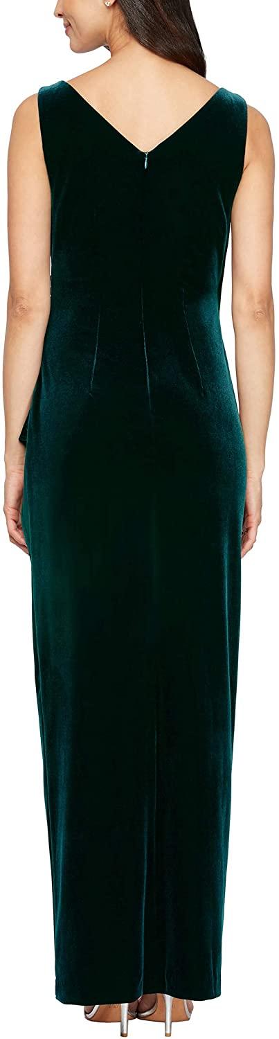 Alex Evenings Long Sleeveless Formal Dress 81918572 - The Dress Outlet