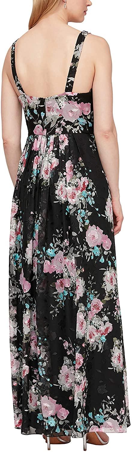 Alex Evenings Long Sleeveless Maxi Dress 8175872 - The Dress Outlet