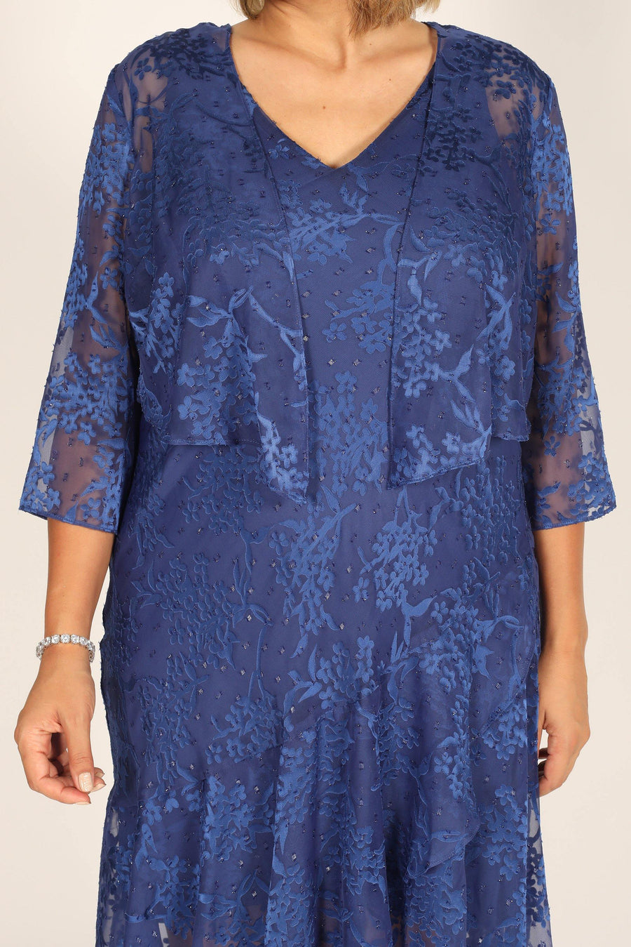 Alex Evenings Mother of the Bride Dress 8275734 - The Dress Outlet