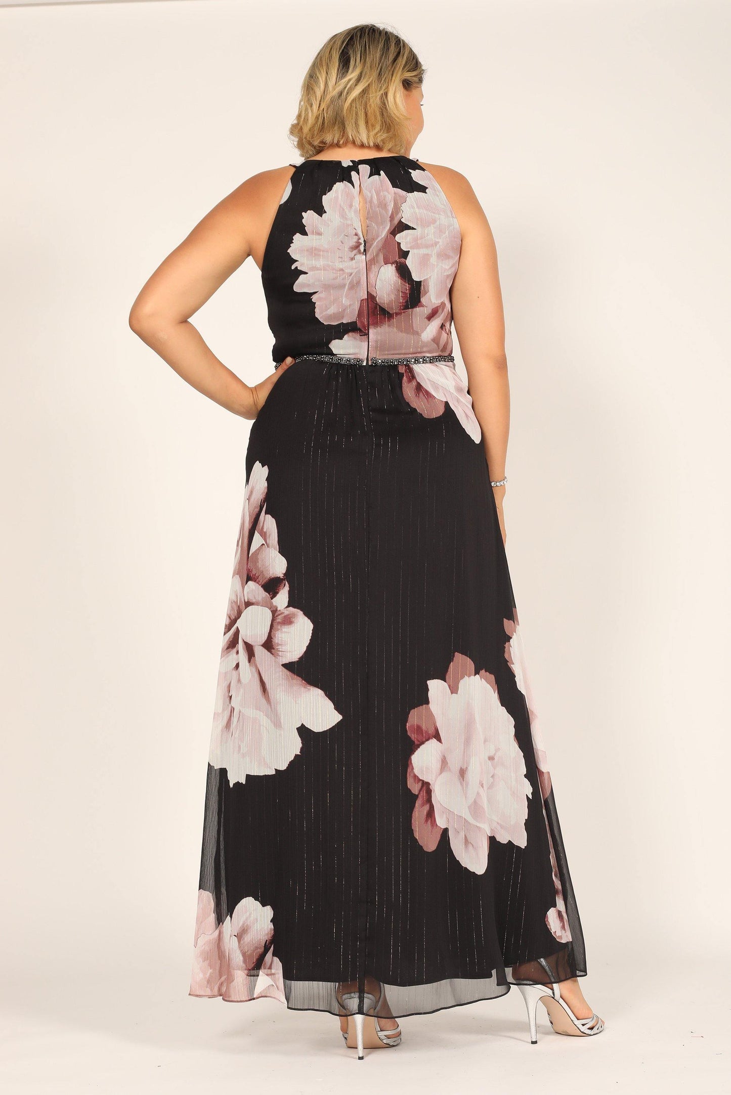 Alex Evenings Print Formal Long Dress 9171676 - The Dress Outlet
