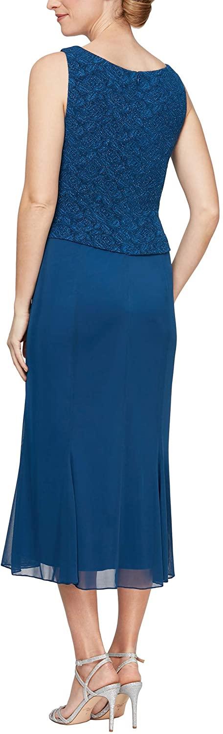 Alex Evenings Short Formal Dress 8125925 - The Dress Outlet