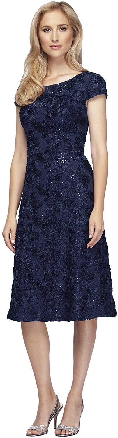Alex Evenings Short Formal Dress 9477414 - The Dress Outlet