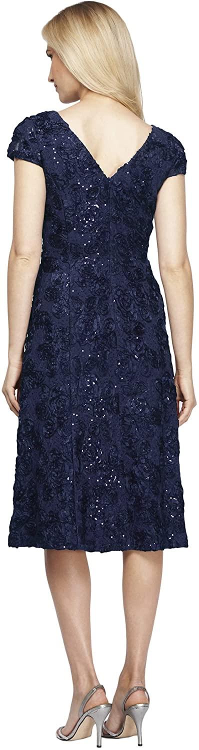 Alex Evenings Short Formal Dress 9477414 - The Dress Outlet