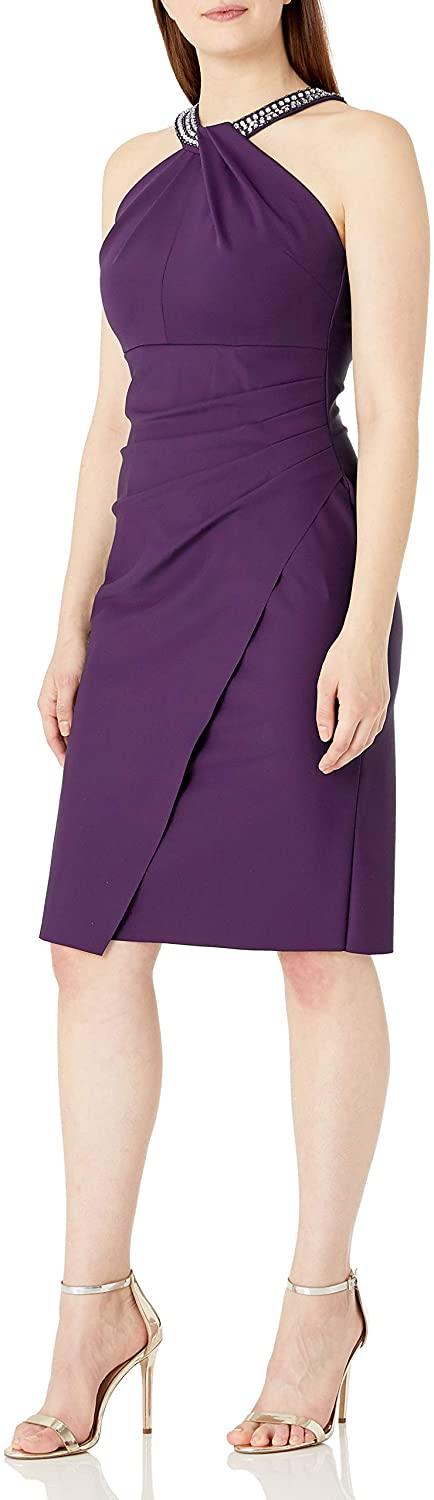 Alex Evenings Short Halter Dress 134165 - The Dress Outlet