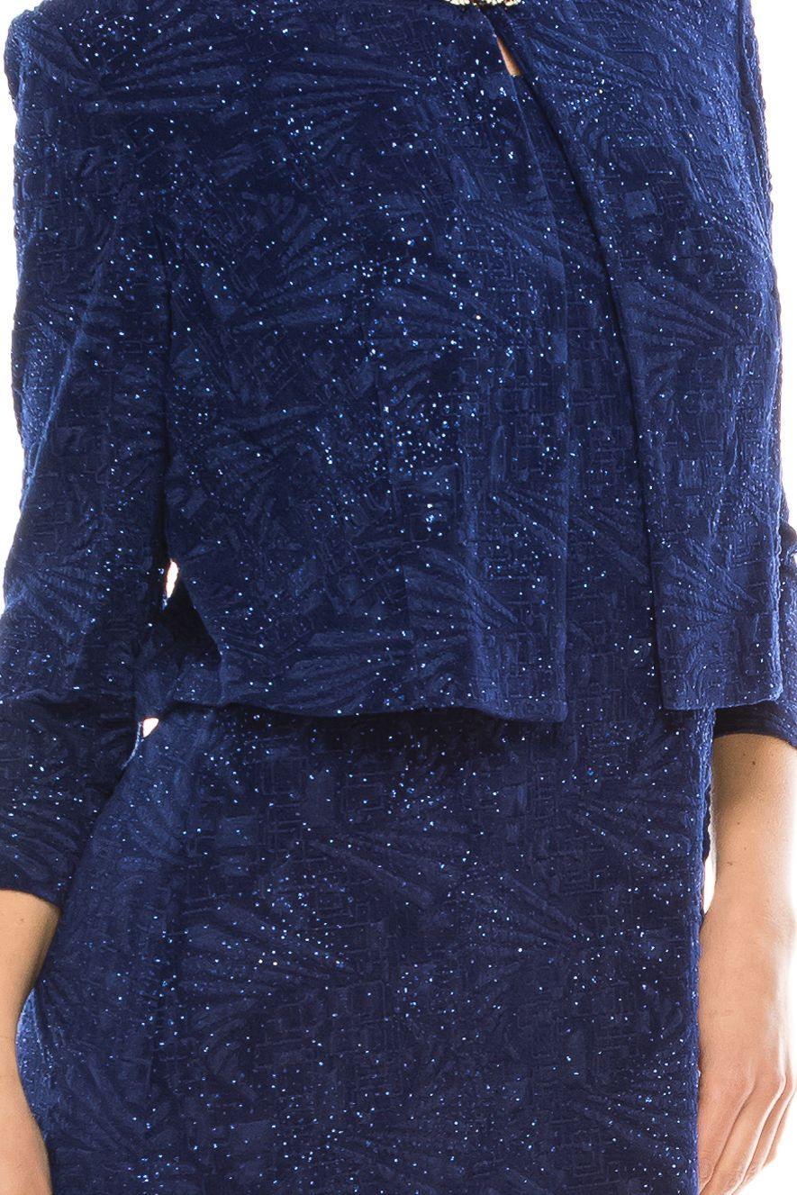 Alex Evenings Short Metallic Jacket Dress 8125903 - The Dress Outlet