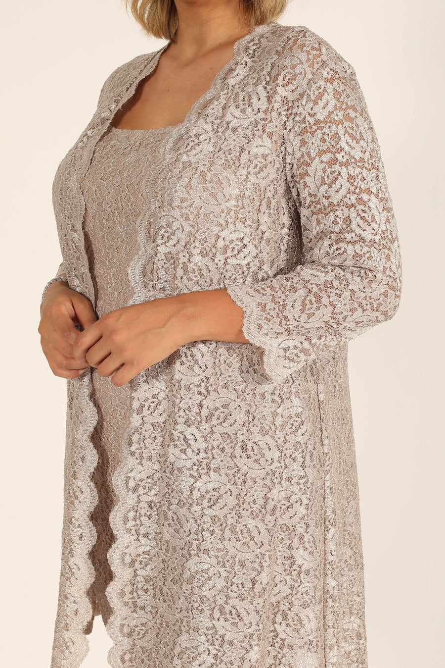 Alex Evenings Short Mother of the Bride Dress 2121655 - The Dress Outlet