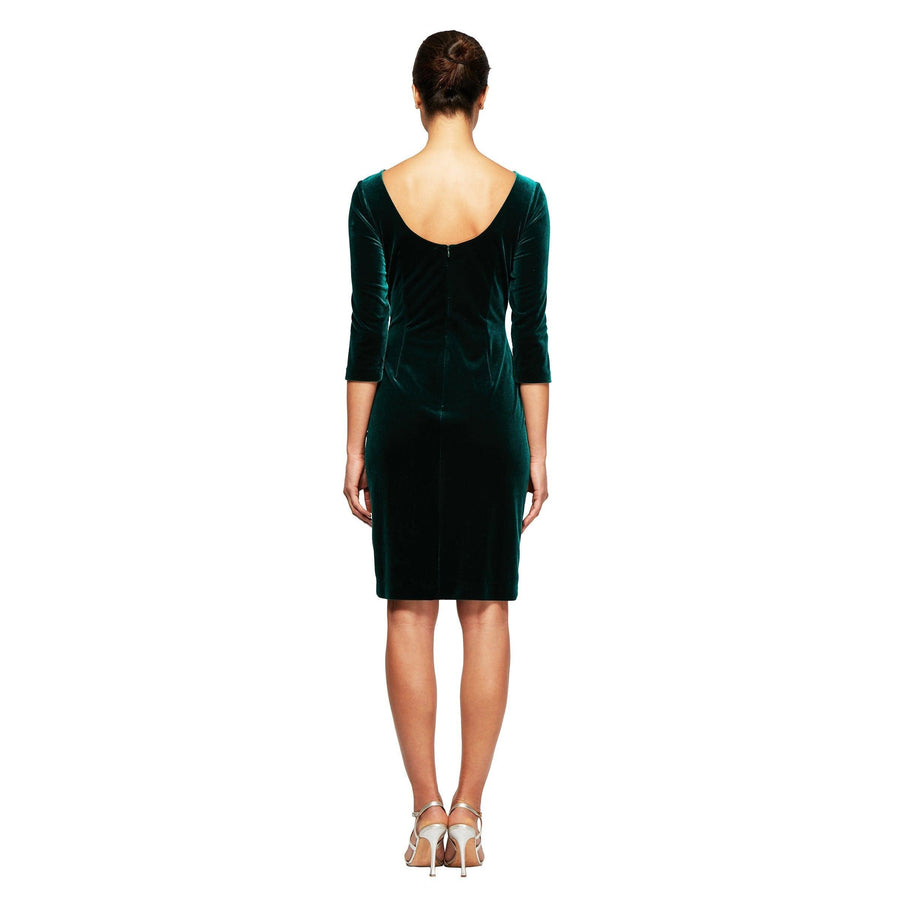 Alex Evenings Short Velvet Cocktail Dress 1915268 - The Dress Outlet