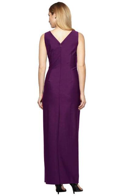 Alex Evenings Sleeveless Long Formal Dress 134200 - The Dress Outlet