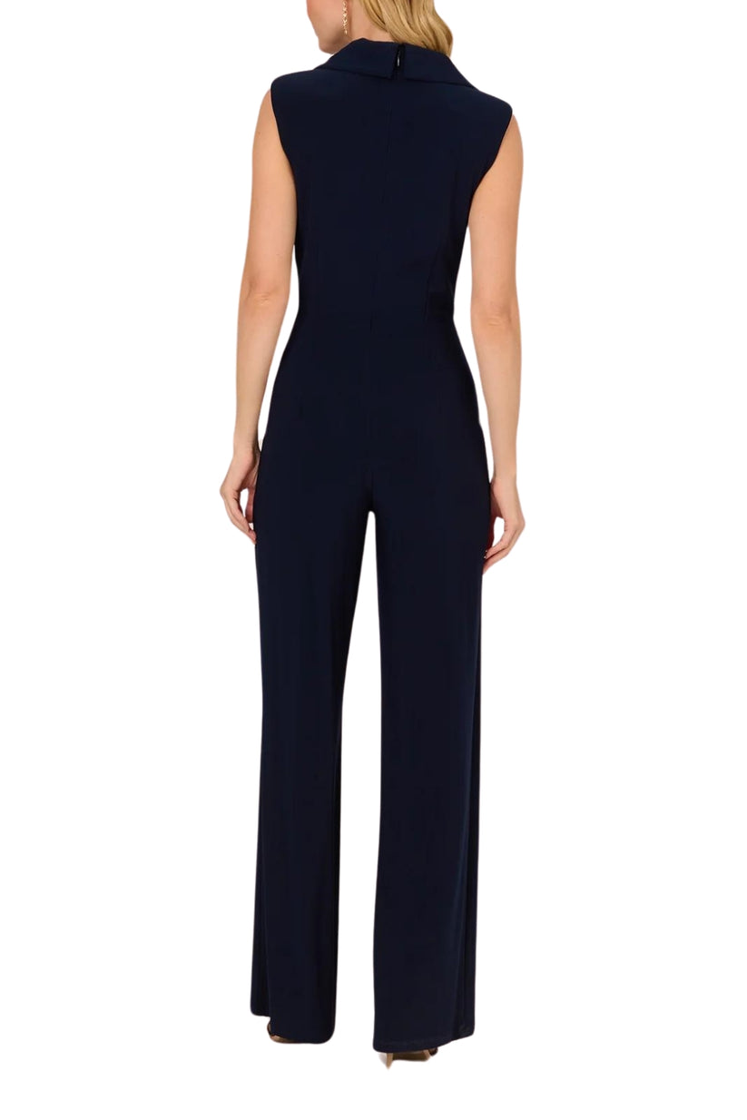 Jumpsuit Long Wide Leg Mother of the Bride Jumpsuit MIDNIGHT