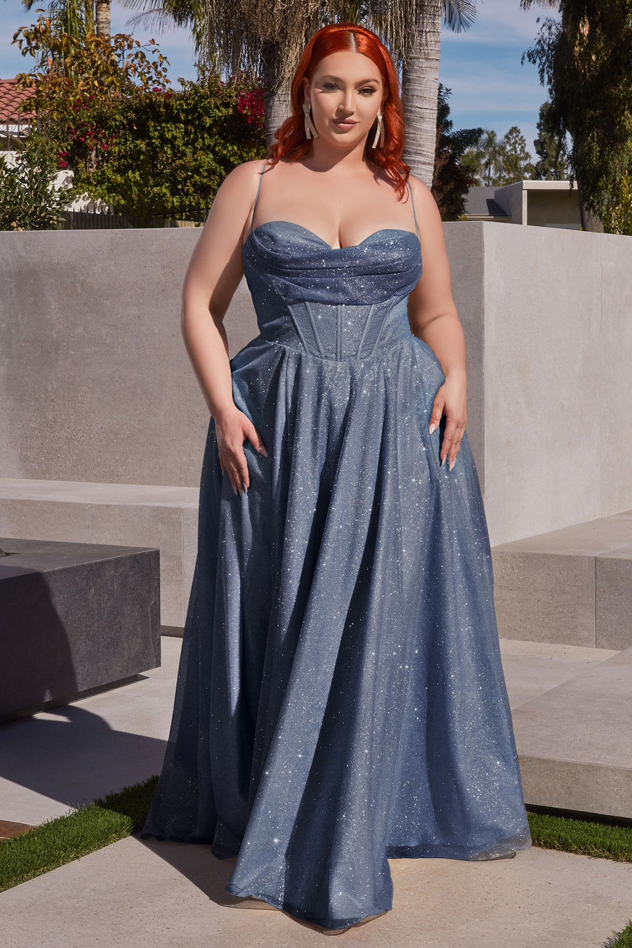 Plus Size Dresses Smoky Blue 24 Sale Smoky Blue