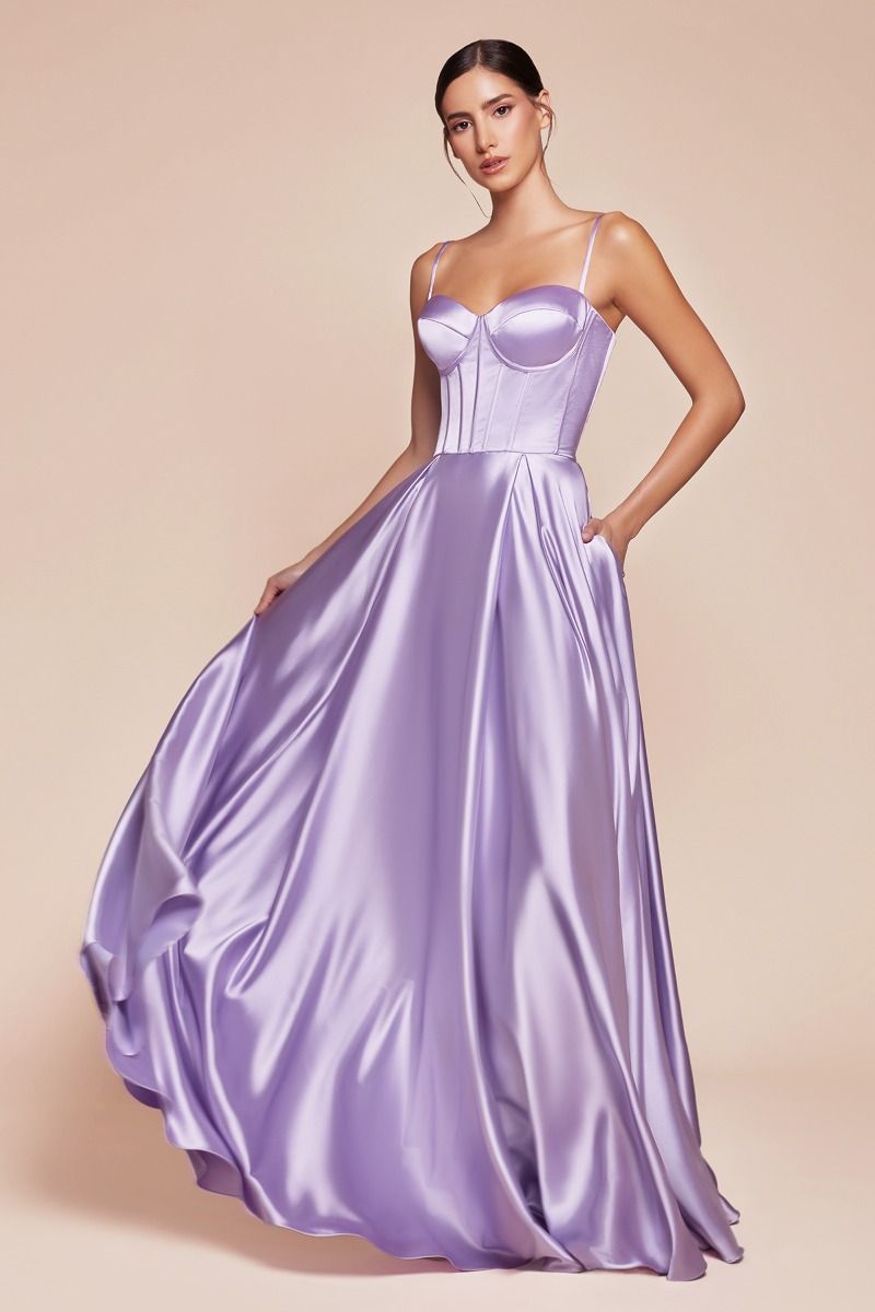Prom Dresses Formal A Line Prom Long Dress Lavender
