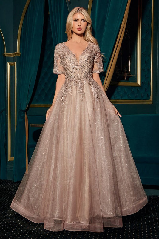 Mother of the Bride Dresses Long Mother of the Bride Formal Dress Mocha