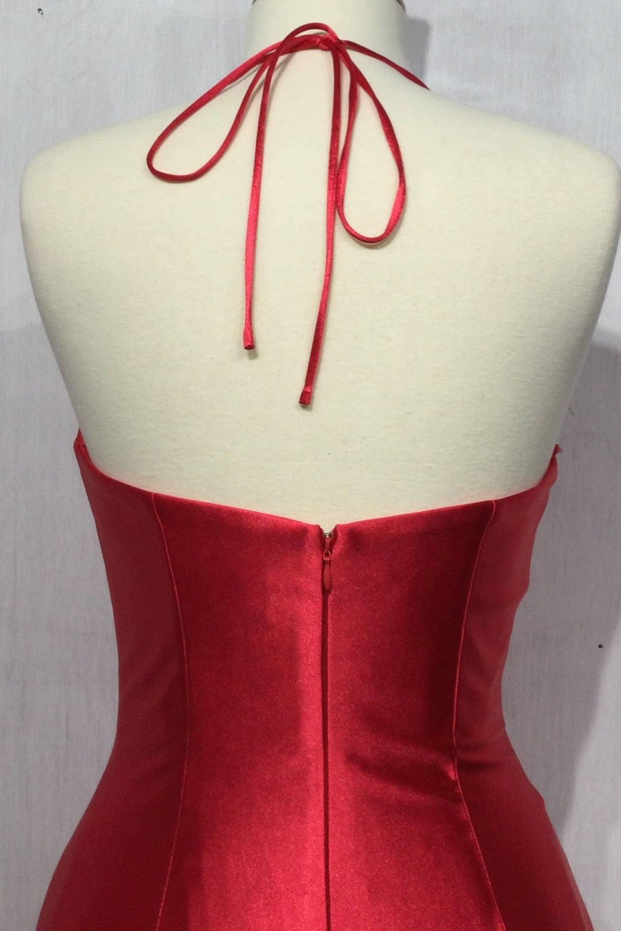 Prom Dresses Long Fitted Bustier Prom Dress Red