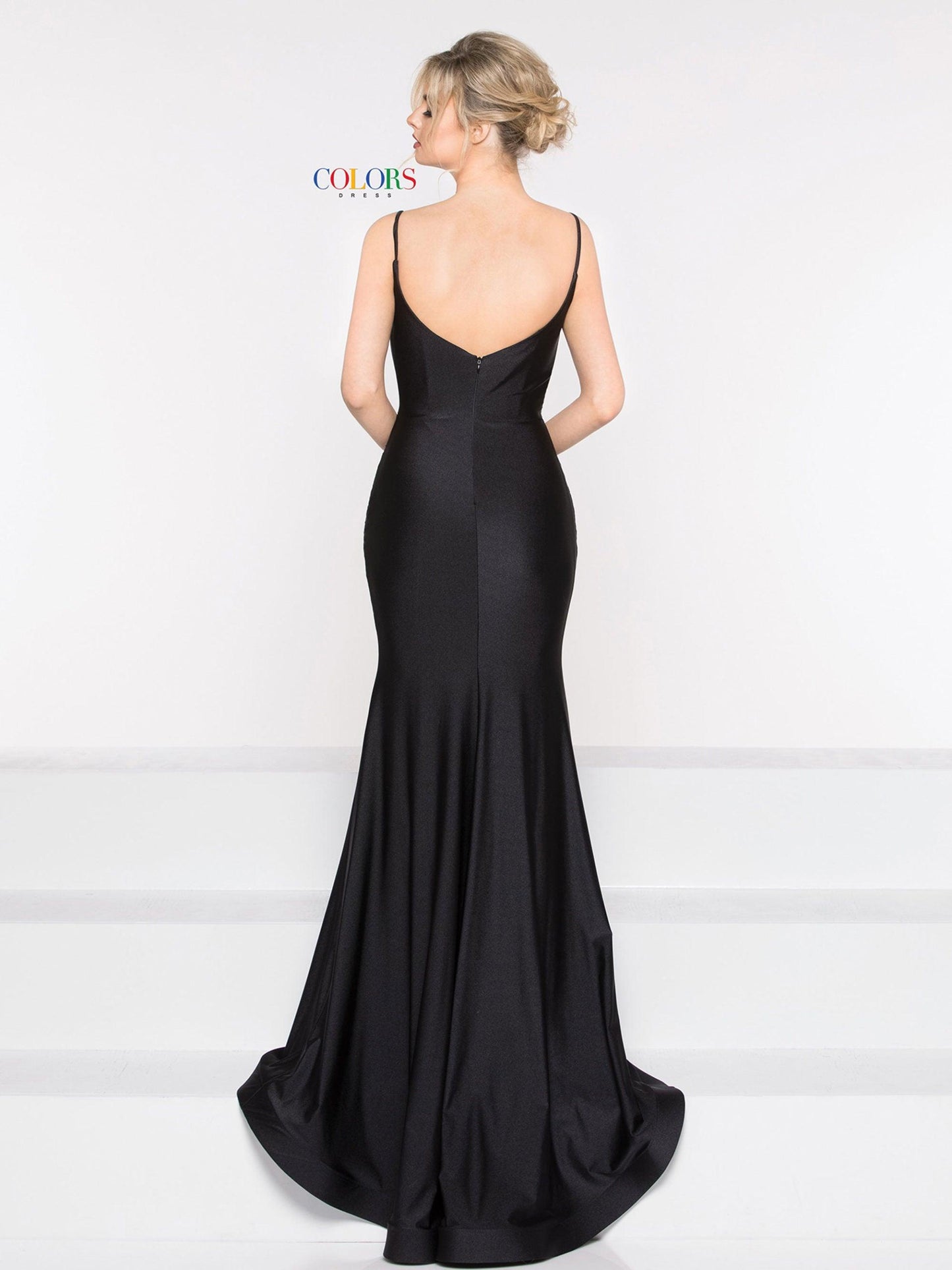 Colors Long Formal Fitted Prom Dress 2032 - The Dress Outlet