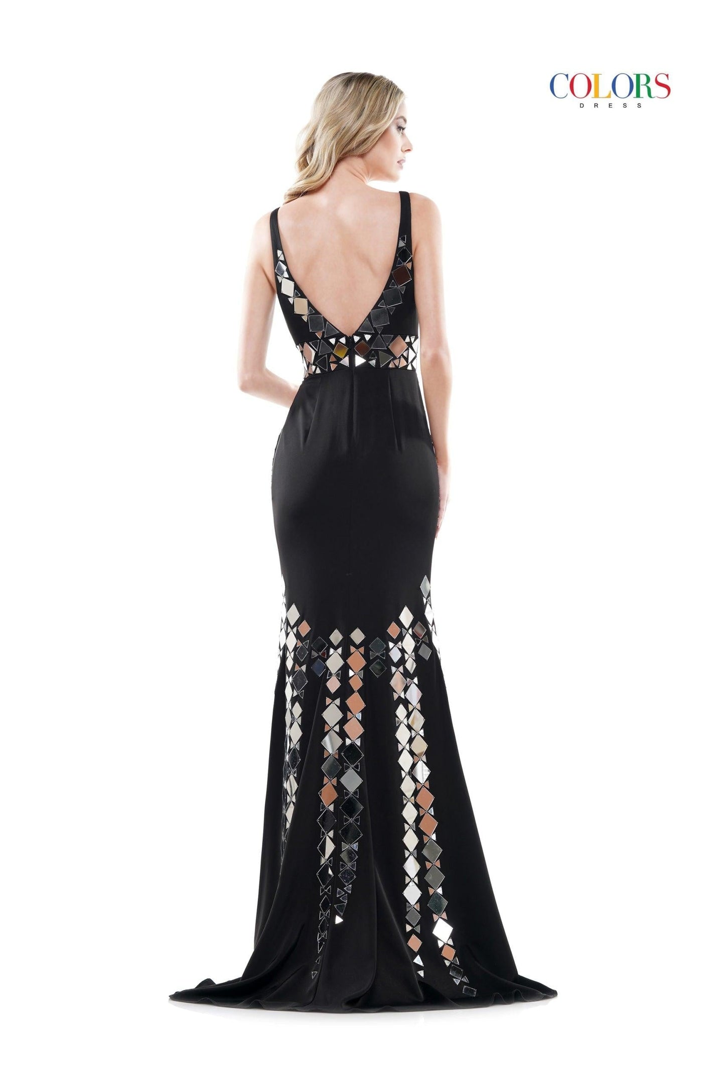 Colors Long Formal Mermaid Fit prom Dress 2565 - The Dress Outlet