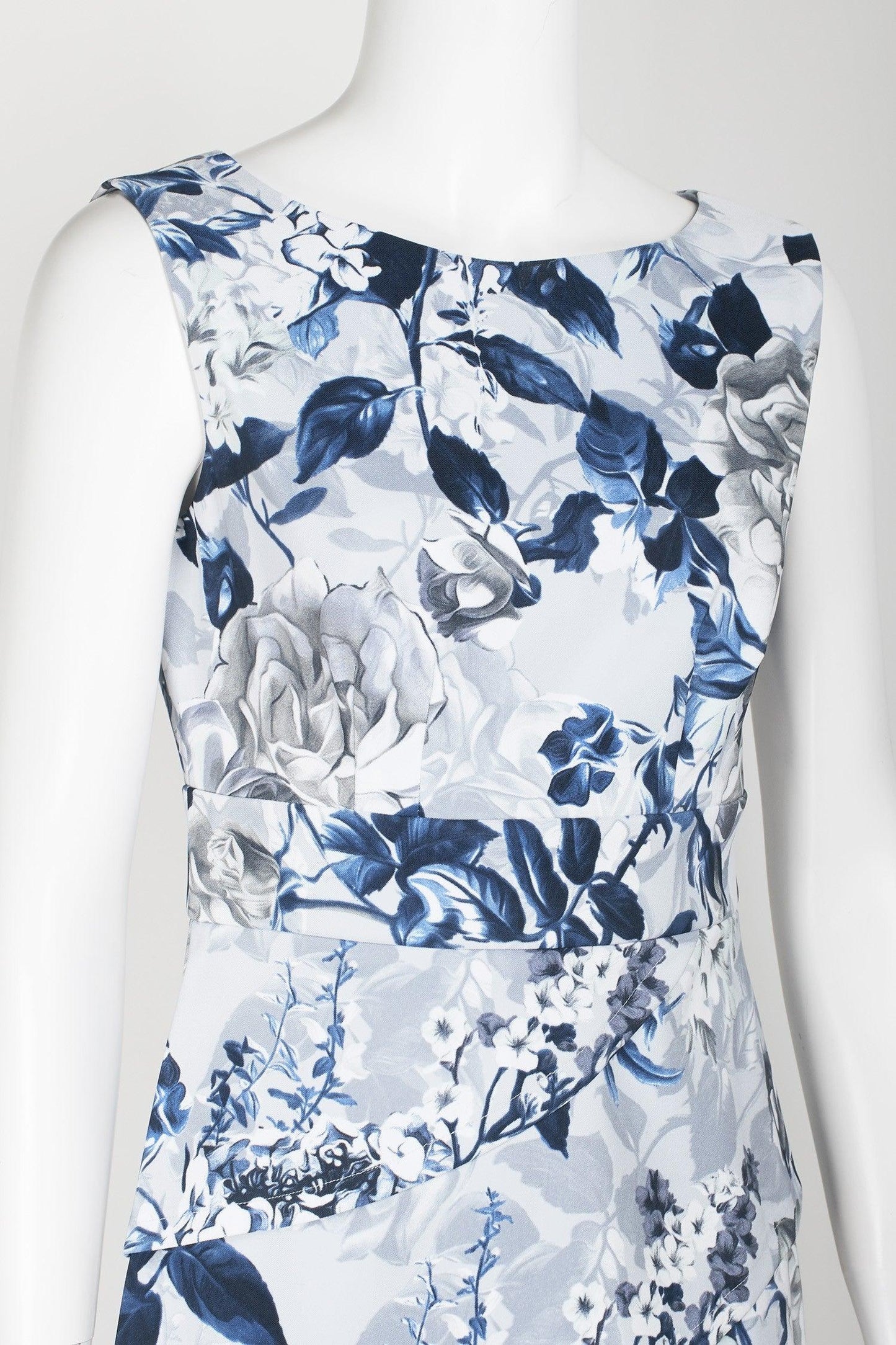 Connected Apparel Short Sleeveless Floral Dress Sale - The Dress Outlet