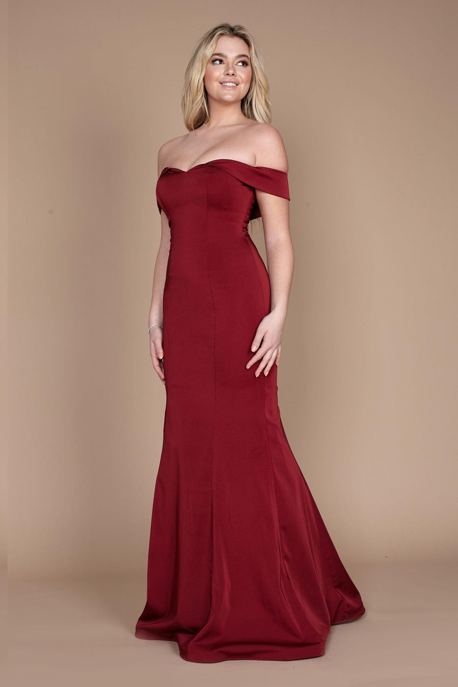 Formal Dresses Long Formal Burgundy Mermaid Evening Dress Burgundy