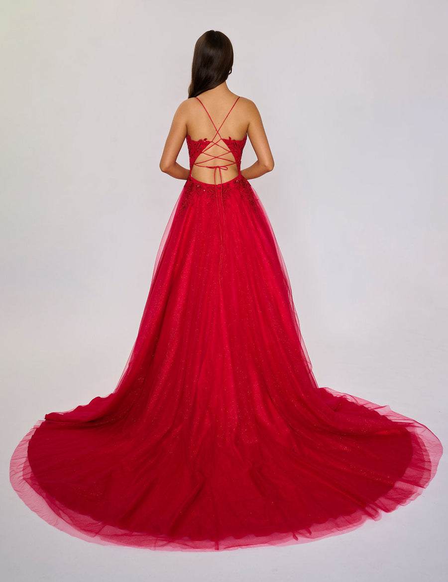 Prom Dresses Formal Long A Line Prom Dress Red