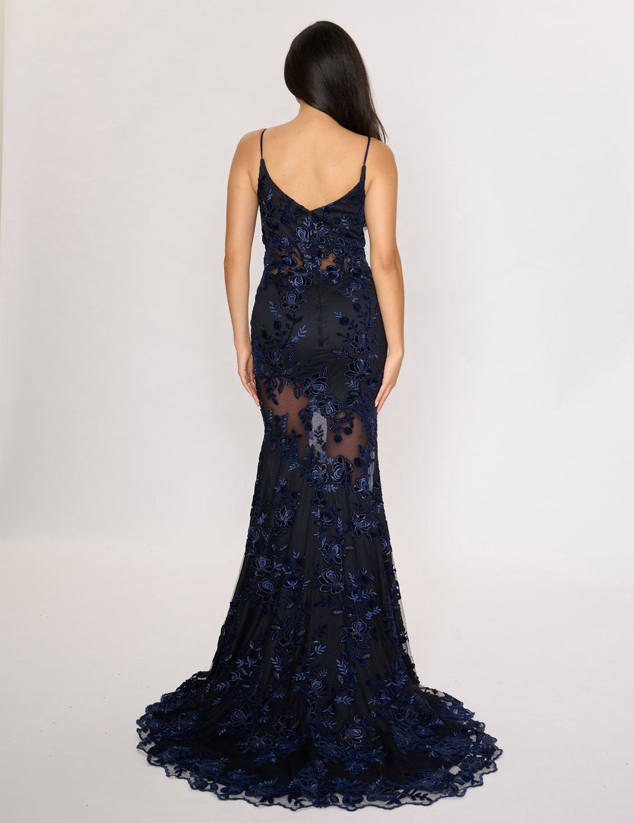 Prom Dresses Prom Long Formal Mermaid Dress Navy