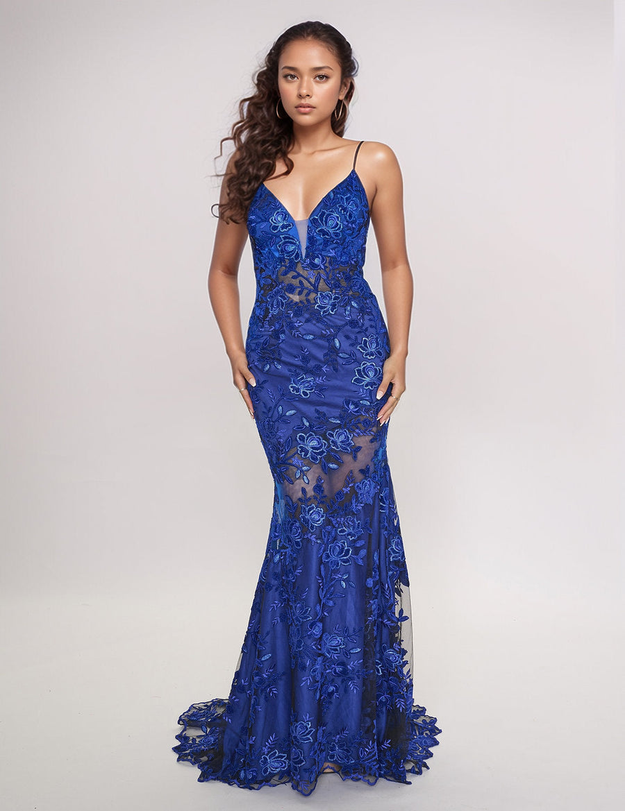 Prom Dresses Prom Long Formal Mermaid Dress Royal