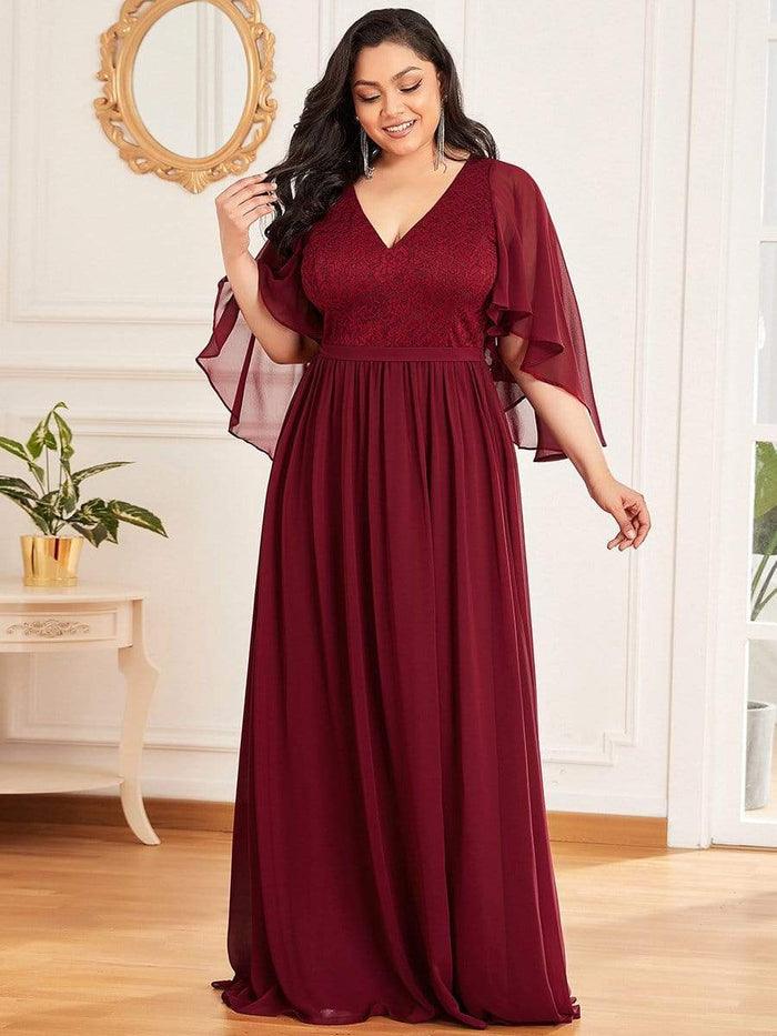 Formal Long Plus Size Dress Sale - The Dress Outlet