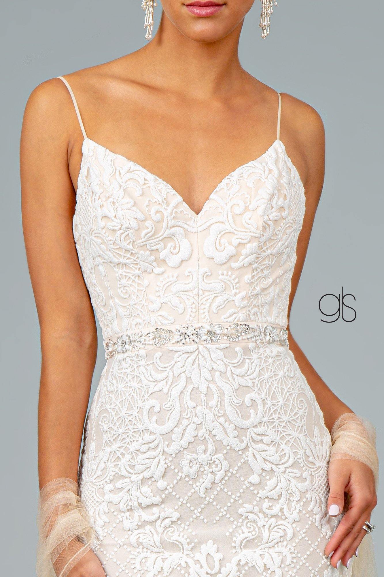 Formal  Mermaid Long Prom Dress - The Dress Outlet Elizabeth K