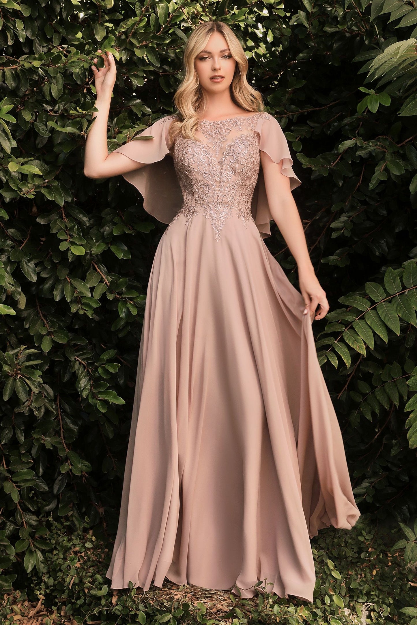 Mother of the Bride Dresses Formal Long A Line Mother of the Bide Dress Mocha