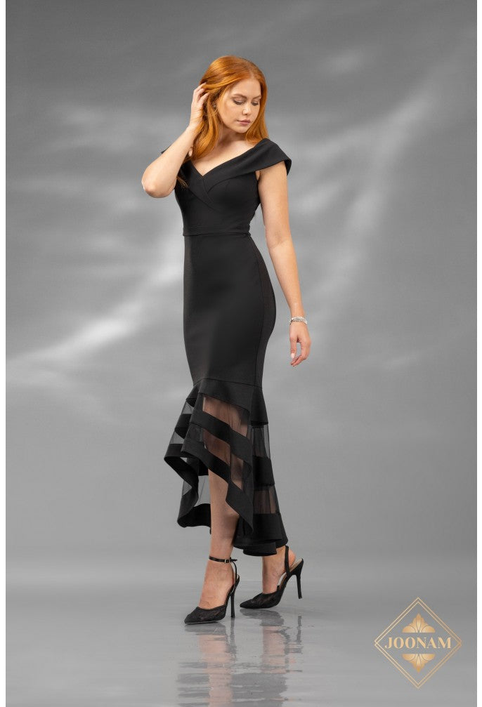 Formal Dresses High Low Formal Evening Dress Black