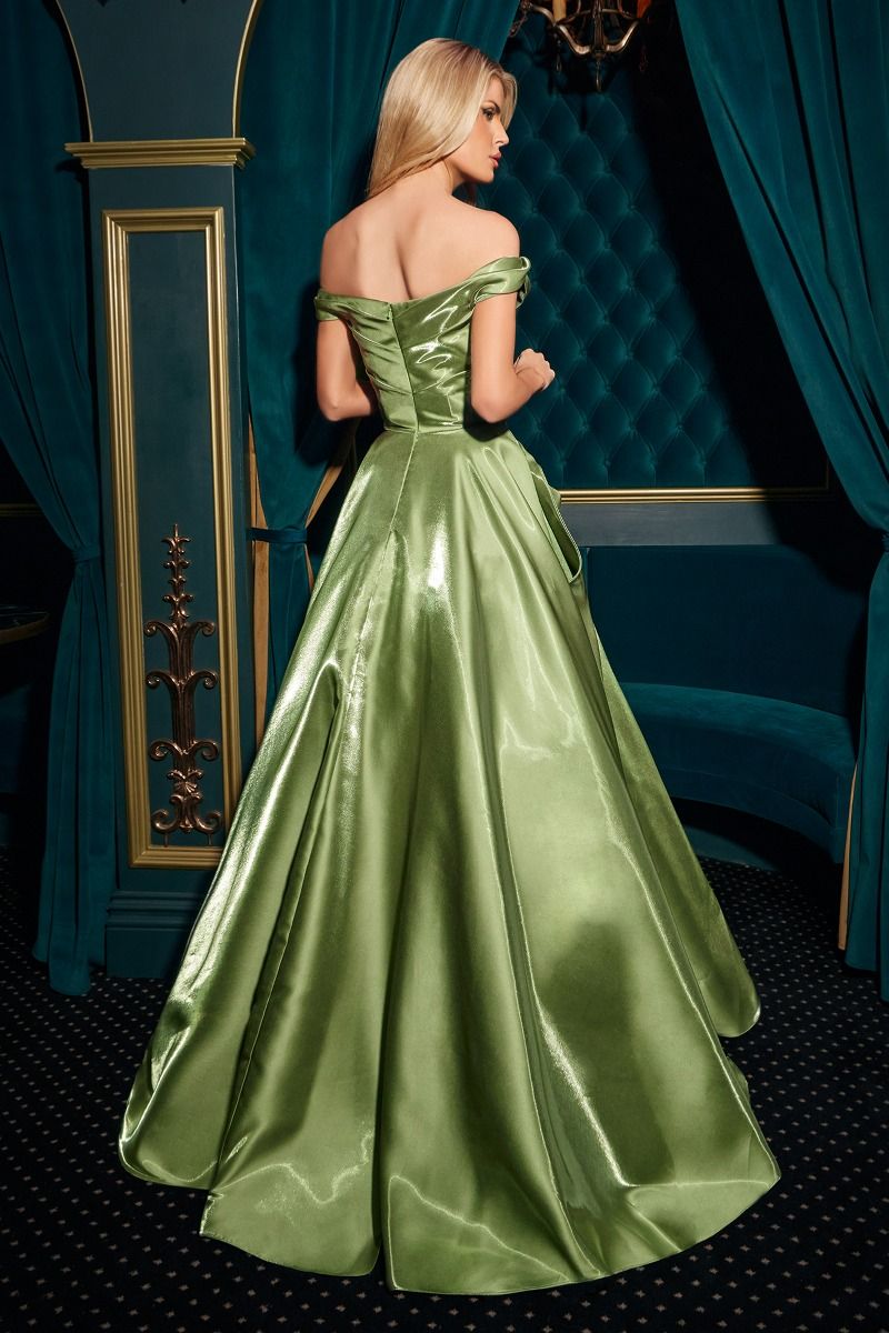 Prom Dresses Prom Long A Line Formal Dress Greenery