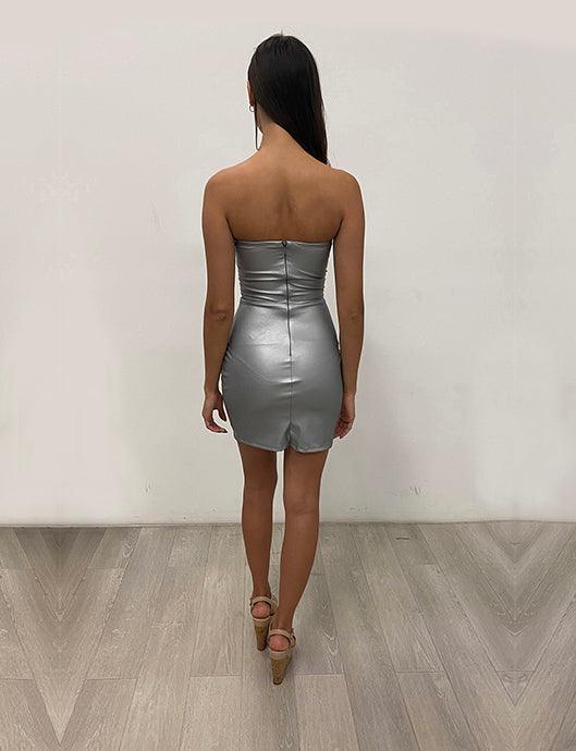 Jessica Angel Short Cocktail Fitted Dress 871 - The Dress Outlet