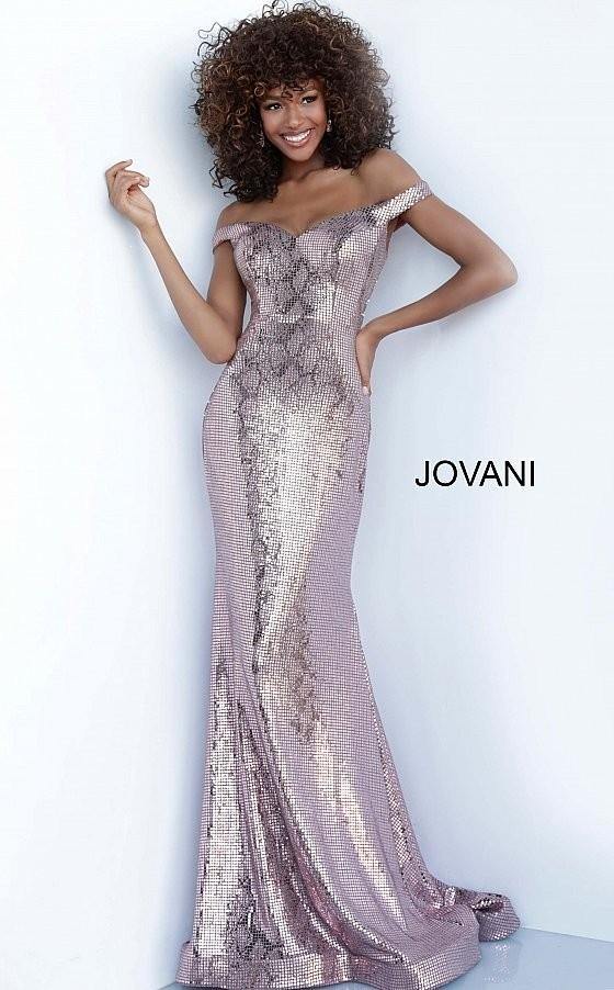 Jovani Fitted Long Prom Dress JVN00690 - The Dress Outlet