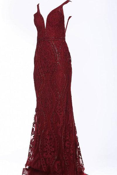 Jovani Long Formal Prom Dress 03112 - The Dress Outlet
