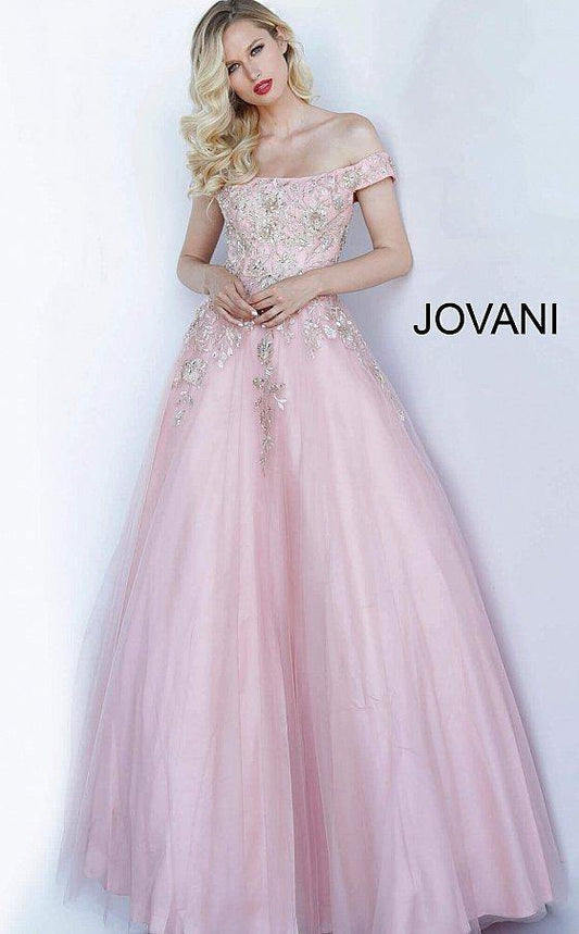 JVN By Jovani Long Formal Prom Ball Gown JVN3929 - The Dress Outlet Jovani