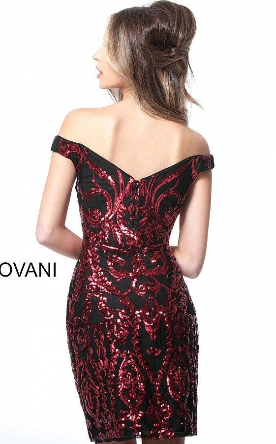 Jovani Prom Short Off Shoulder Cocktail Dress 2666 - The Dress Outlet
