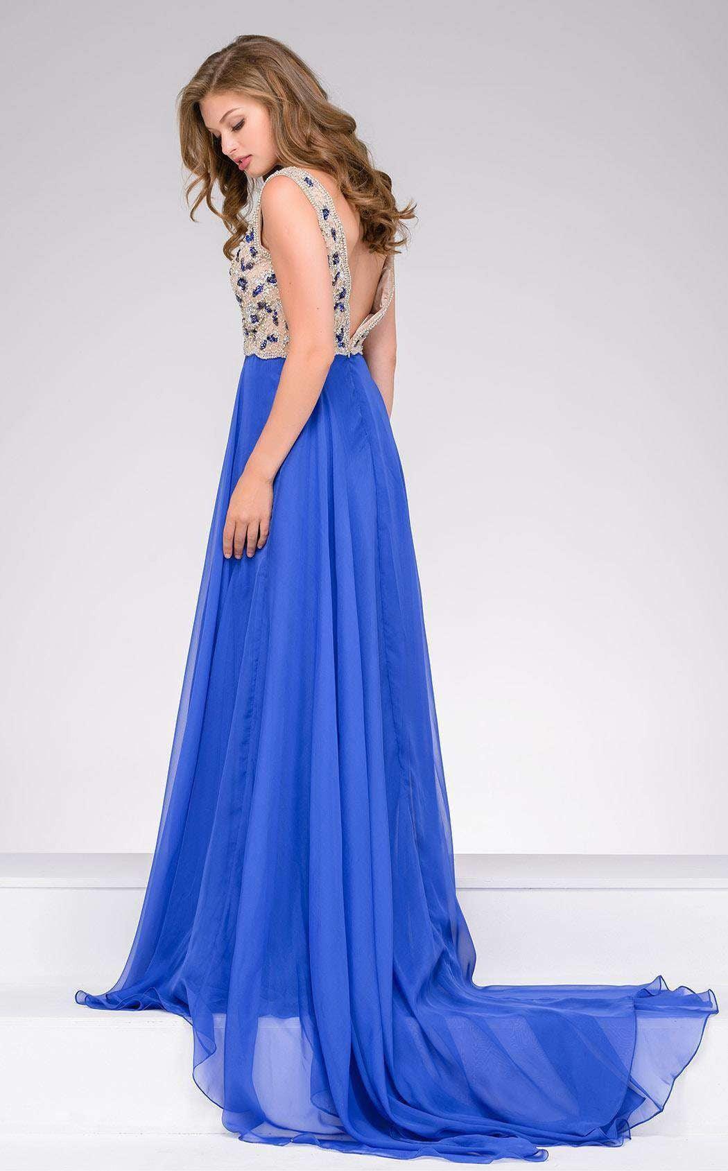 Jovani Sleeveless Long Sexy Prom Dress 40979 - The Dress Outlet