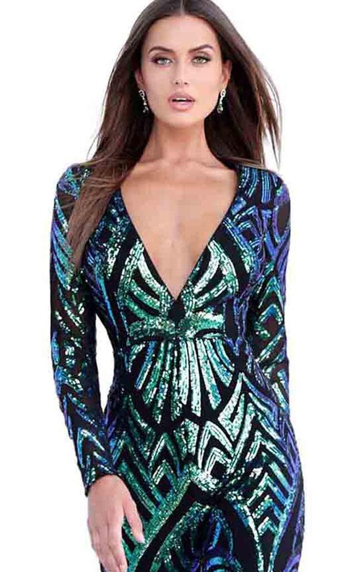 Jovani Sparkling Jumpsuit 66511 - The Dress Outlet