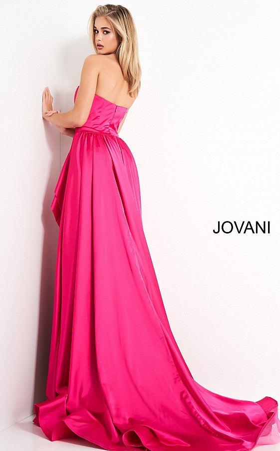 Jovani Strapless Long Prom Dress 02563 - The Dress Outlet