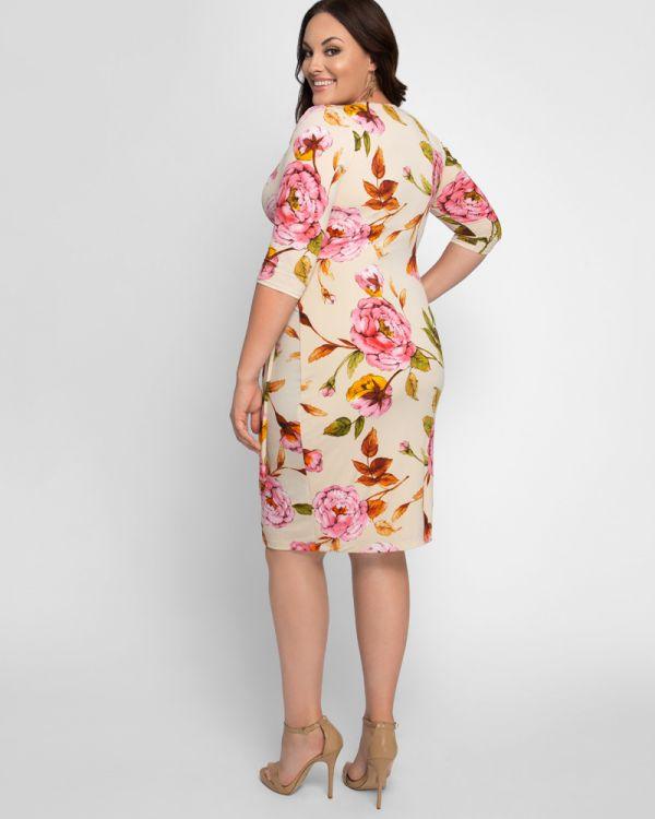 Kiyonna Short Cinch Dress Cocktail - The Dress Outlet