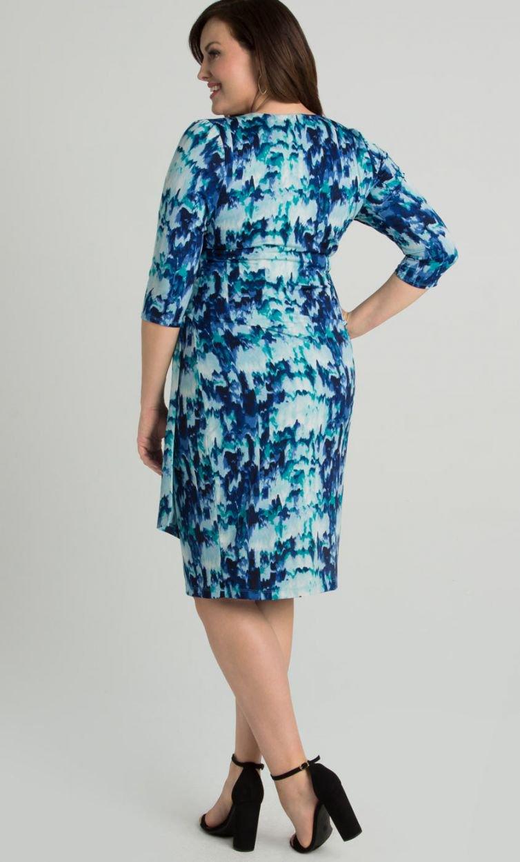 Kiyonna Short Cinch Dress Cocktail - The Dress Outlet Kiyonna