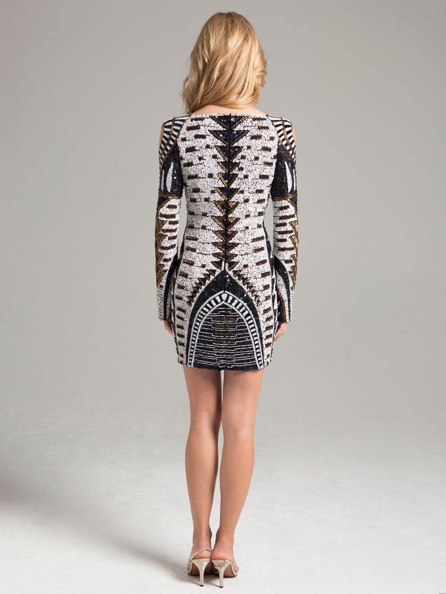 Lara Dresses Short Fitted Dress 32986 - The Dress Outlet