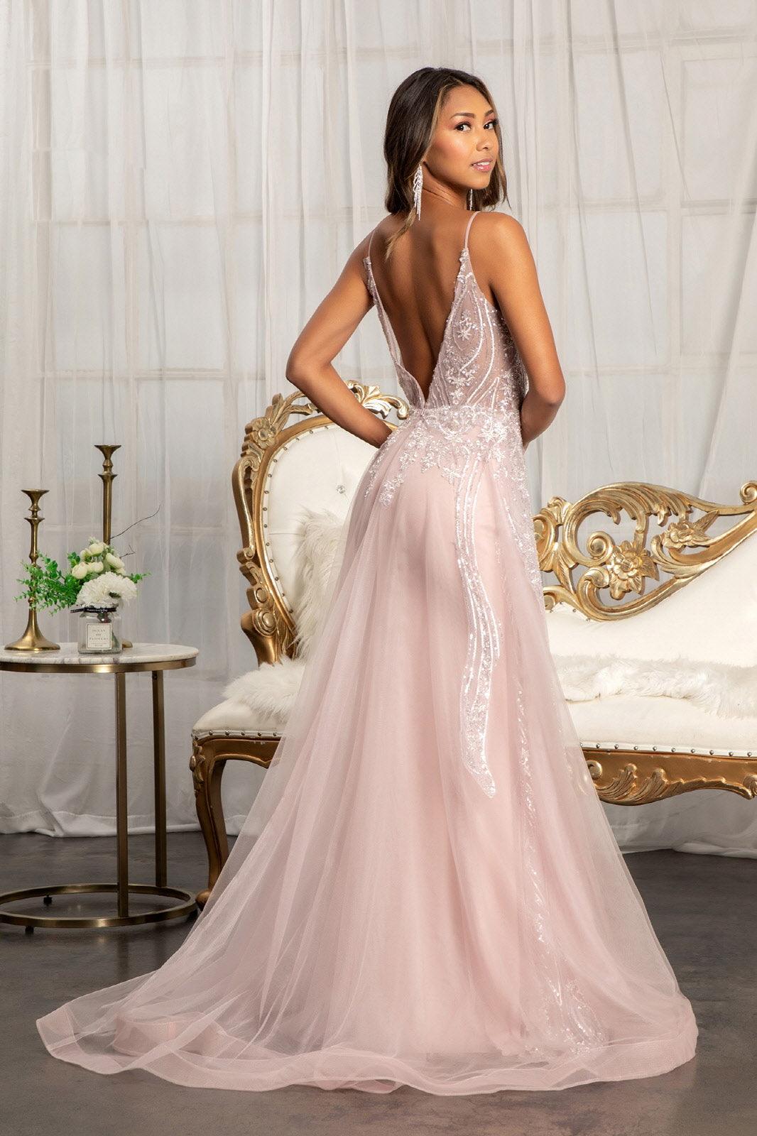 Long Formal Mermaid Prom Dress - The Dress Outlet