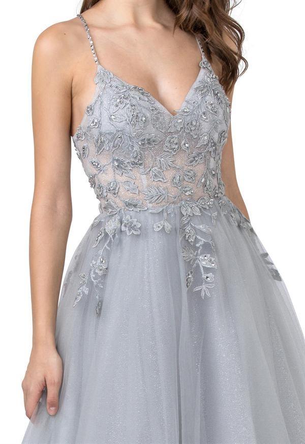 Long Prom Formal Evening Ball Gown - The Dress Outlet