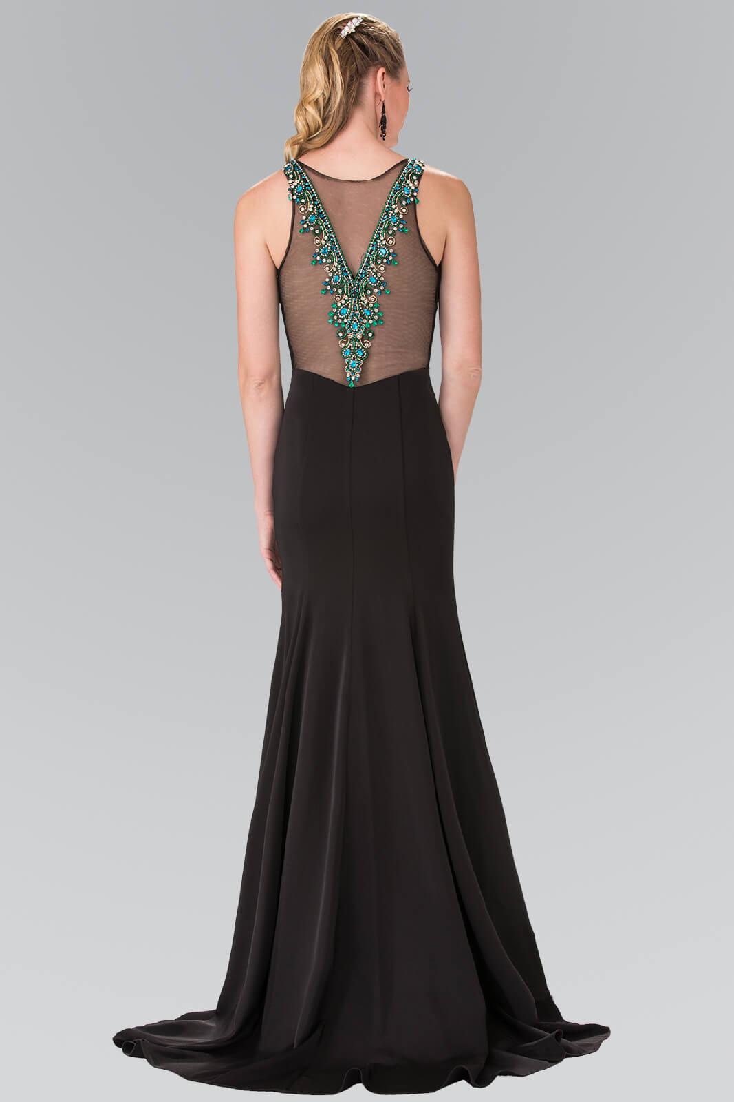 Long Sleeveless Formal Evening Prom Dress - The Dress Outlet Elizabeth K