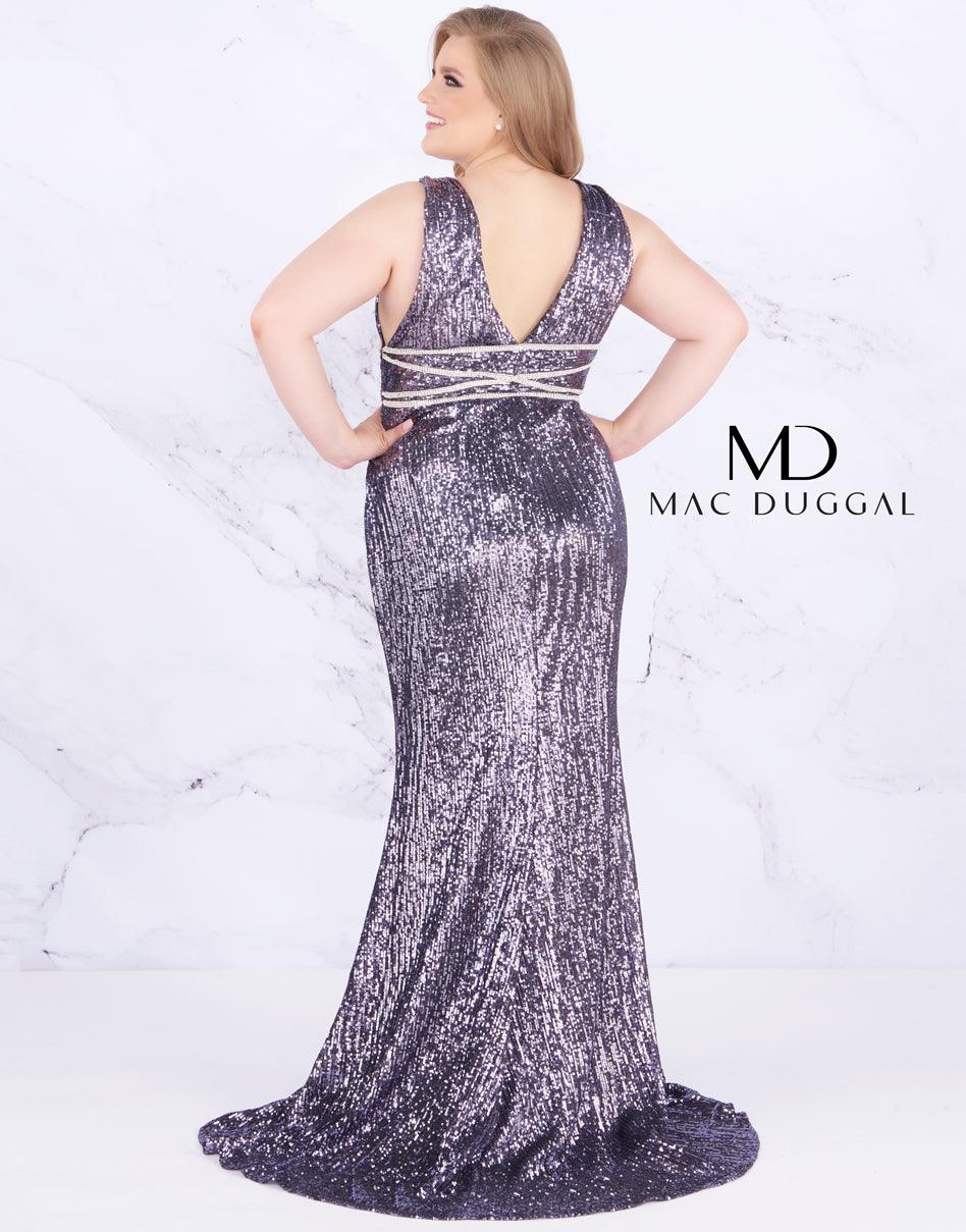 Mac Duggal Long Prom Dress Plus Size - The Dress Outlet Mac Duggal