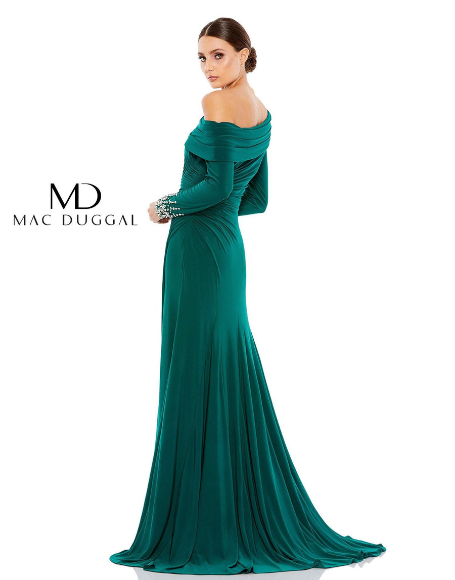 Mac Duggal Long Formal Fitted Evening Dress 12231 - The Dress Outlet
