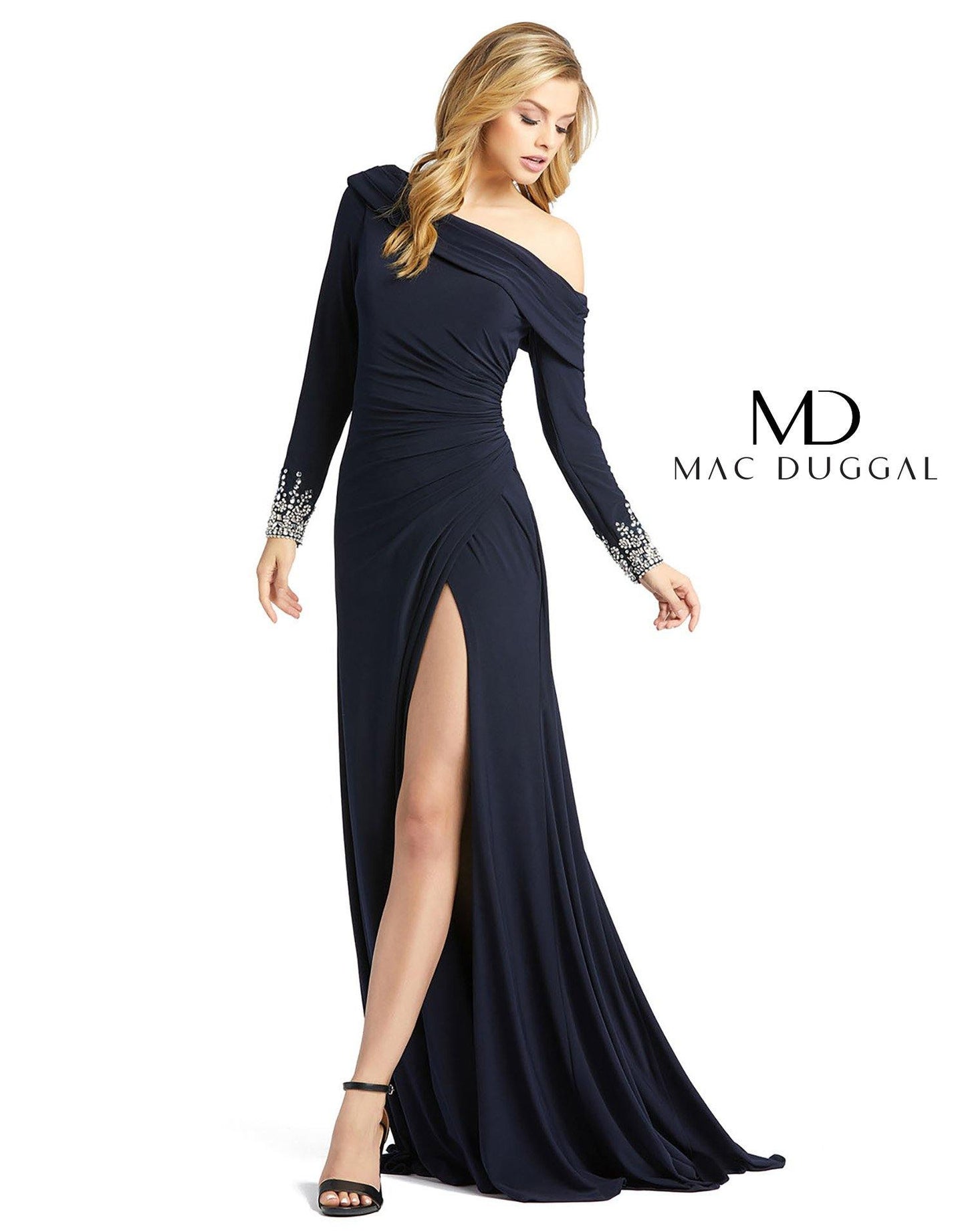 Mac Duggal Long Formal Fitted Evening Dress 12231 - The Dress Outlet
