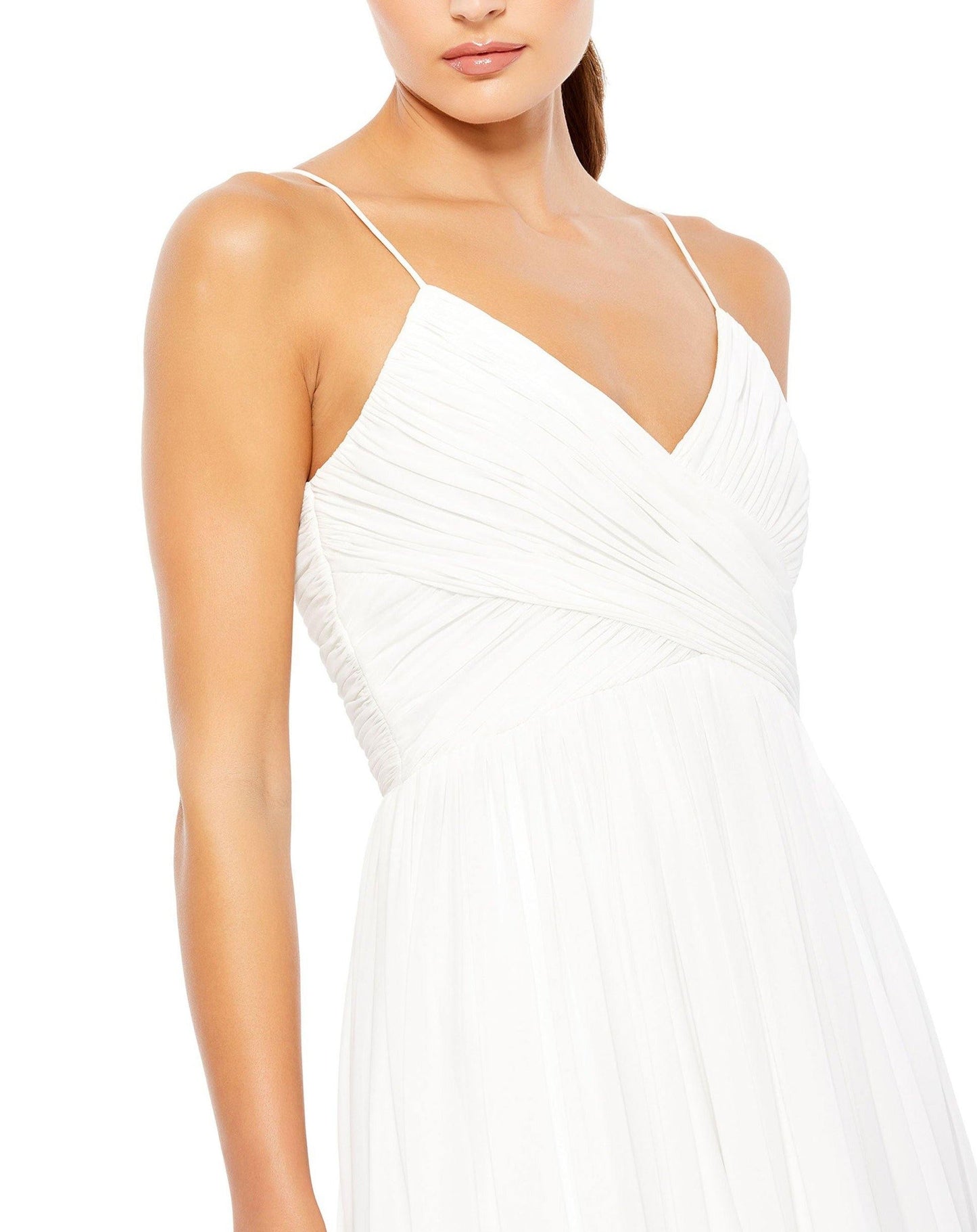 Mac Duggal Long Formal Spaghetti Strap Dress 2650 - The Dress Outlet