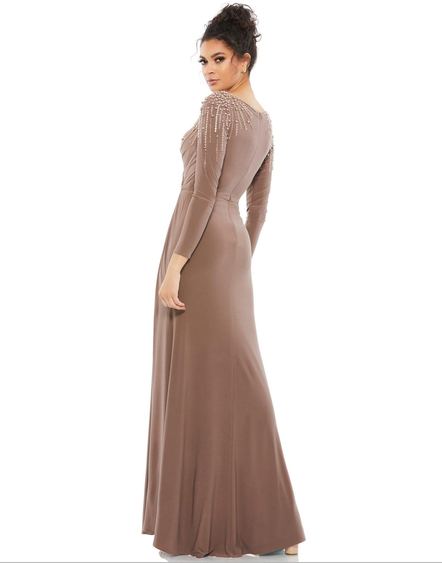 Mac Duggal Long Mother of the Bride Dress 55715 - The Dress Outlet