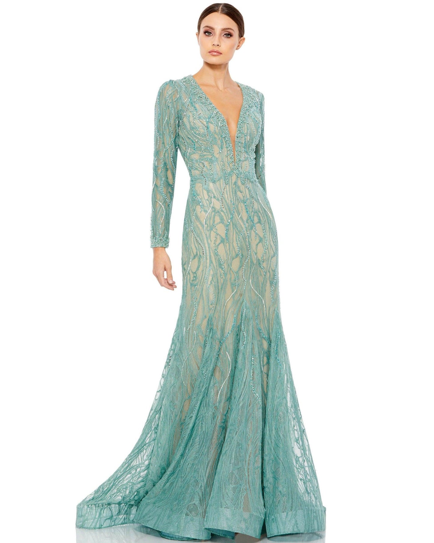 Mac Duggal Long Mother of the Bride Dress 79291 - The Dress Outlet